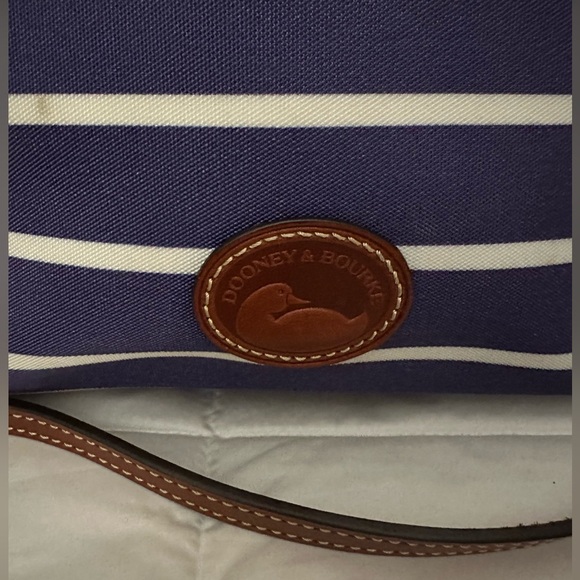 Dooney & Bourke Striped Canvas Crossbody - Picture 3 of 16